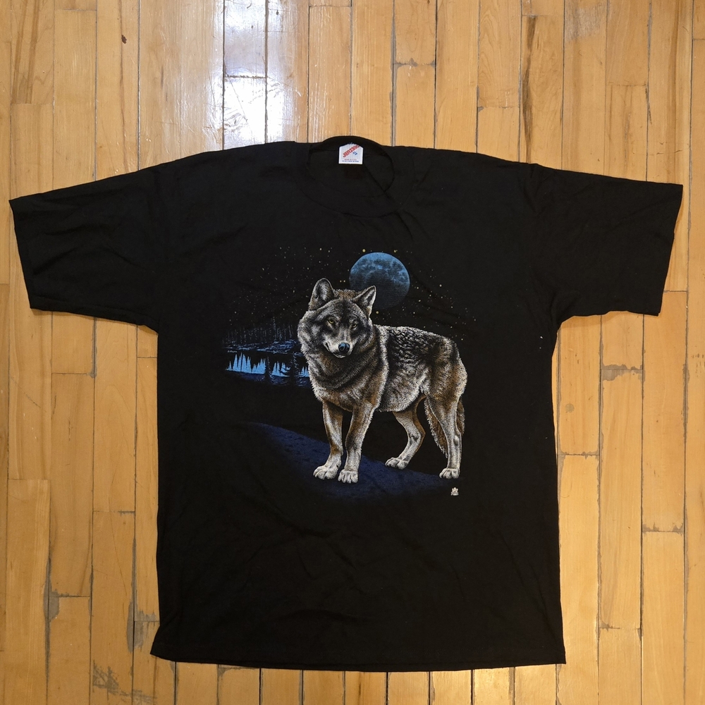 Jerzees Classic Black Tee